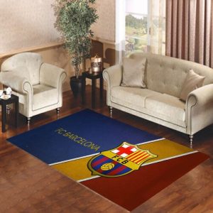 Barcelona Logo Series Living Room Carpet Rugs