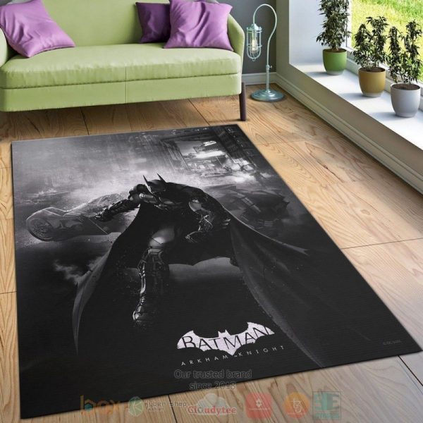 Batman Arkham Knight Dc Comics Area Rugs