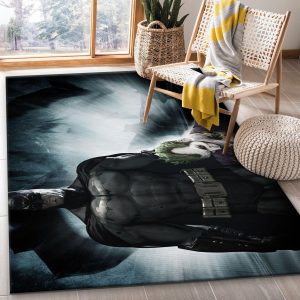 Batman Ft Joker Dc Comic Area Rug Bedroom Rug Us Gift Decor