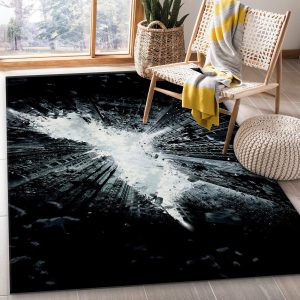 Batman Logo Movie Area Rug Living Room Rug Us Gift Decor