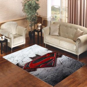 Batman V Superman Symbol Living Room Carpet Rugs