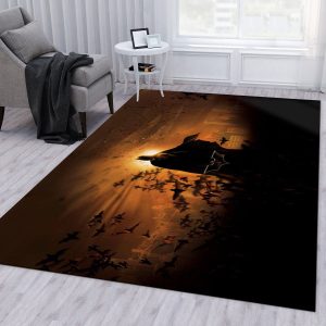 Batman Ver3 Dc Comic Area Rug Living Room Rug Floor Decor Home Decor