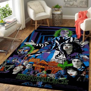 Beetlejuice  Area Rug Carpet / Movie  Floor Decor 1909112