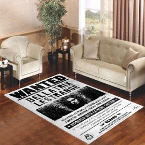 Bellatrix Lestrange Wanted Harry Potter Movies Living Room Carpet Rugs