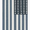 Blue United States Flag Rug Carpet