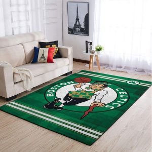 Boston Celtics Nba Team Logo Style Nice Gift Home Decor Rectangle Area Rug