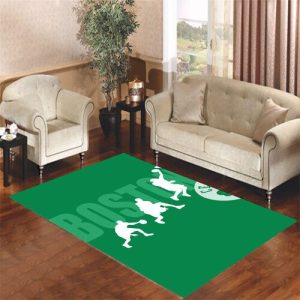 Boston Celtics Wallpaper Living Room Carpet Rugs