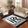 Brand Rolls Royces Symbol Logo Living Room Carpet Rugs