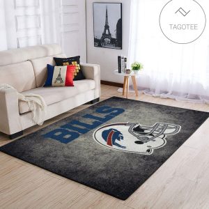 Buffalo Bills Area Rug Nfl Football Team Logo Carpet Living Room Rugs Floor Decor