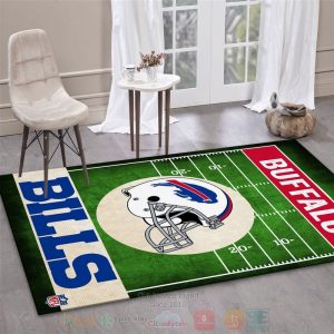 Buffalo Bills End Zone Nfl Area Rugs