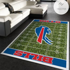 Buffalo Bills Nfl Rug Room Carpet Sport Custom Area Floor Home Decor V6