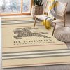 Burberry Area Rug For Christmas Fashion Brand Rug Living Room Rug Us Gift Decor