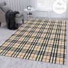 Burberry Area Rug For Christmas Living Room Rug Floor Decor Home Decor