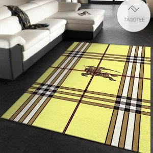 Burberry Area Rug Living Room Rug Christmas Gift Us Decor