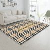 Burberry Rugs Living Room Rug Us Gift Decor