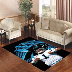 Cam Newton Nfl Panthers Living Room Carpet Rugs