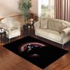 Captain America In Shadow Living Room Carpet Rugs