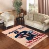 Captain America Watch Your Language Living Room Carpet Rugs