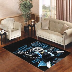 Carolina Panthers Cam Newton Living Room Carpet Rugs