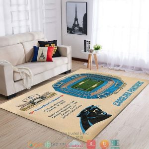 Carolina Panthers Stadium Rug