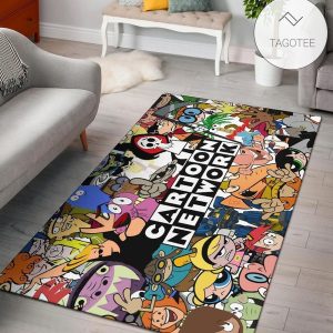 Cartoon Network Collage Area Rug Carpet