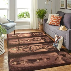 Cartoon The Nightmare Before Christmas - Halloween Area Rug Ha49288 Rug Carpet