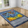 Cerulean Sacred Phoenix Of Nephthys Custom Rug