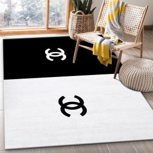 Chanel Area Rug For Christmas Fashion Brand Rug Living Room Rug Floor Decor Home Decor