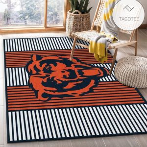 Chicago Bears Imperial Champion Rug Nfl Team Logos Area Rug Living Room Rug Family Gift Us Decor