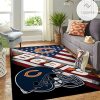 Chicago Bears Nfl Team Logo American Style Nice Gift Home Decor Rectangle Area Rug