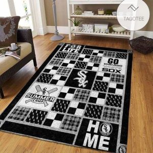 Chicago White Sox Area Rug Mlb Baseball Team Logo Carpet Living Room Rugs Floor Decor 2002179