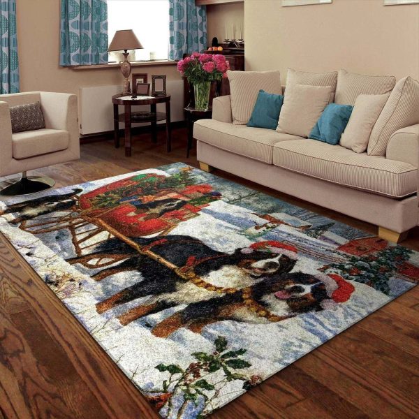 Christmas Dog Aa1810042M Rug Carpet