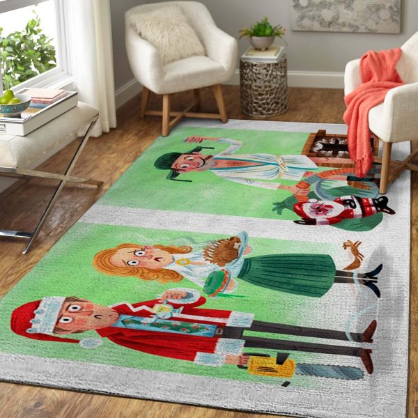 Christmas Gift National Lampoon'S Christmas Vacation Area Rug - Movie Kb26525 Rug Carpet