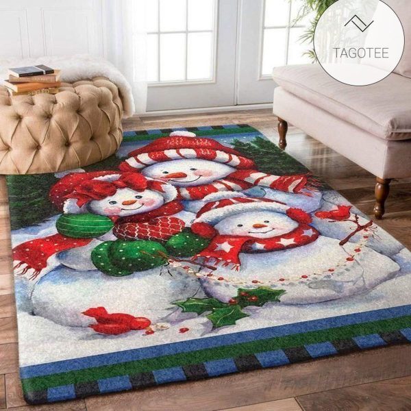 Christmas Snowman Tt1210041M Rug Home Decoration – Floor Decor The Us Decor