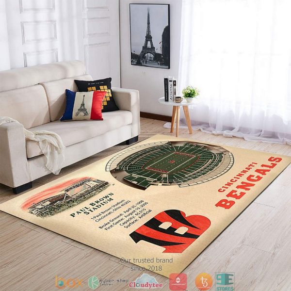 Cincinnati Bengals Stadium Rug