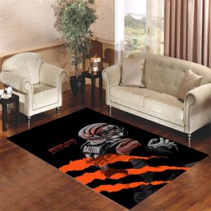 Cincinnati Bengals Wallpaper Living Room Carpet Rugs