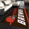 Cleveland Browns Coir Punch Rug Nfl Area Rug