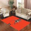 Cleveland Browns Helmet Living Room Carpet Rugs