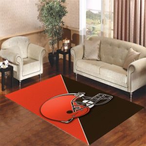 Cleveland Browns Living Room Carpet Rugs