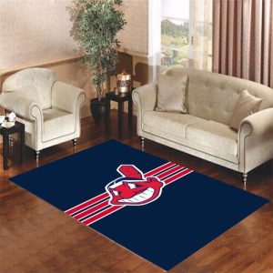 Cleveland Indians Icon Living Room Carpet Rugs