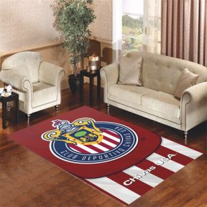 Club Deportivo Chivas Fc Living Room Carpet Rugs