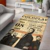 Coldplay Band Area Rugs