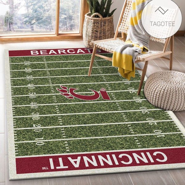 College Cincinnati Nfl Team Logo Area Rug Kitchen Rug Home Us Decor