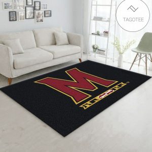 College Spirit C Maryland Sport Area Rug Team Logo Floor Decor Home Decor