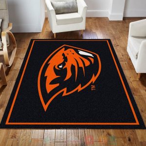 College Spirit Oregon State Sport Logo Family Area Rugs