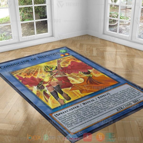 Conductor Of Nephthys Rectangle Rug