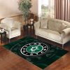 Dallas Stars Logo Living Room Carpet Rugs