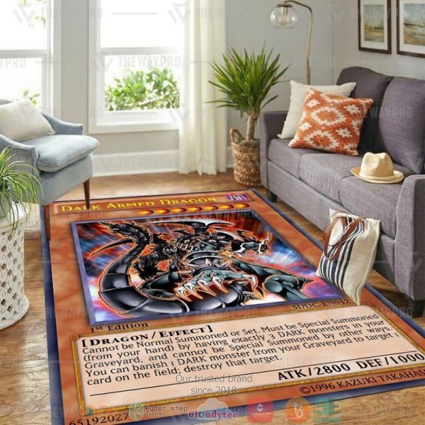 Dark Armed Dragon Carpet Rug