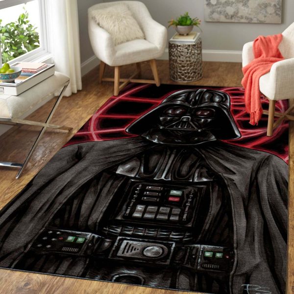 Darth Vader Area Kz13266 Rug Carpet