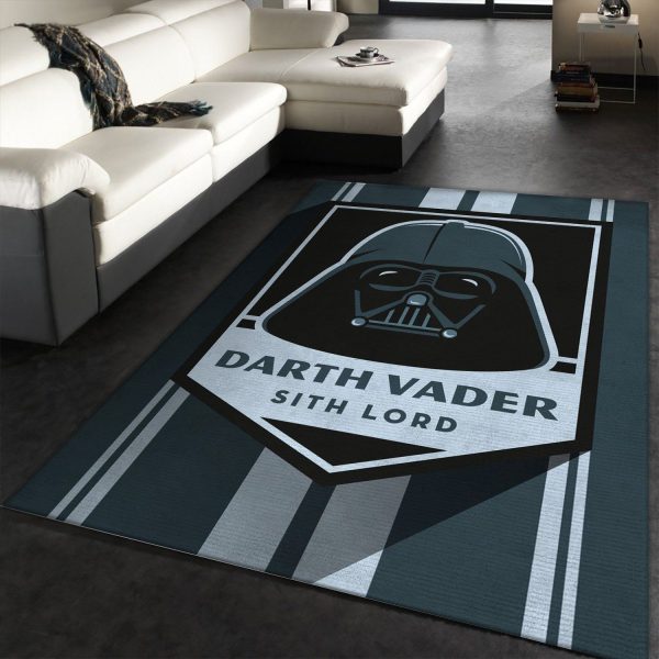 Darth Vader Rug Star Wars Badges Arts Rug Floor Decor Home Decor